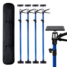 4pcs Adjustable Support Pole Cabinet Jack for Installing Cabinet Support Rod Bag