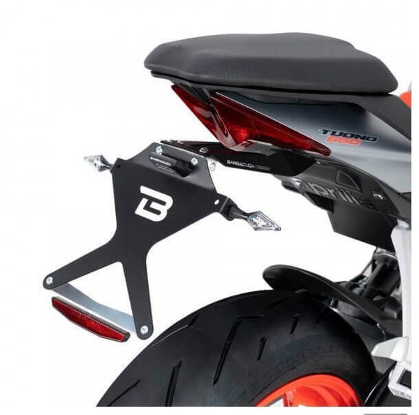 Aprilia Tuono RS 660 20/24 Kennzeichenhalter Barracuda AT6104-21-image