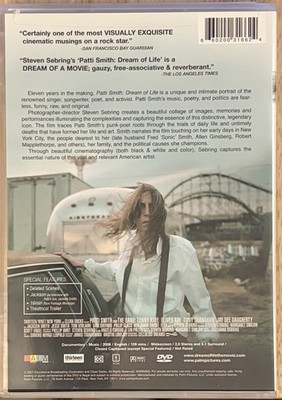 Patti Smith: Dream of Life (DVD, 2008) 660200316624| eBay