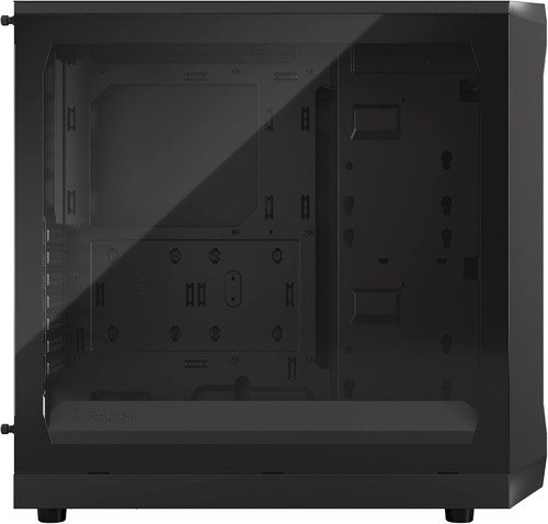 Fractal Design Focus 2 Black - Tempered Glass Clear Tint – Mesh Front – Two 140 - Afbeelding 3 van 10