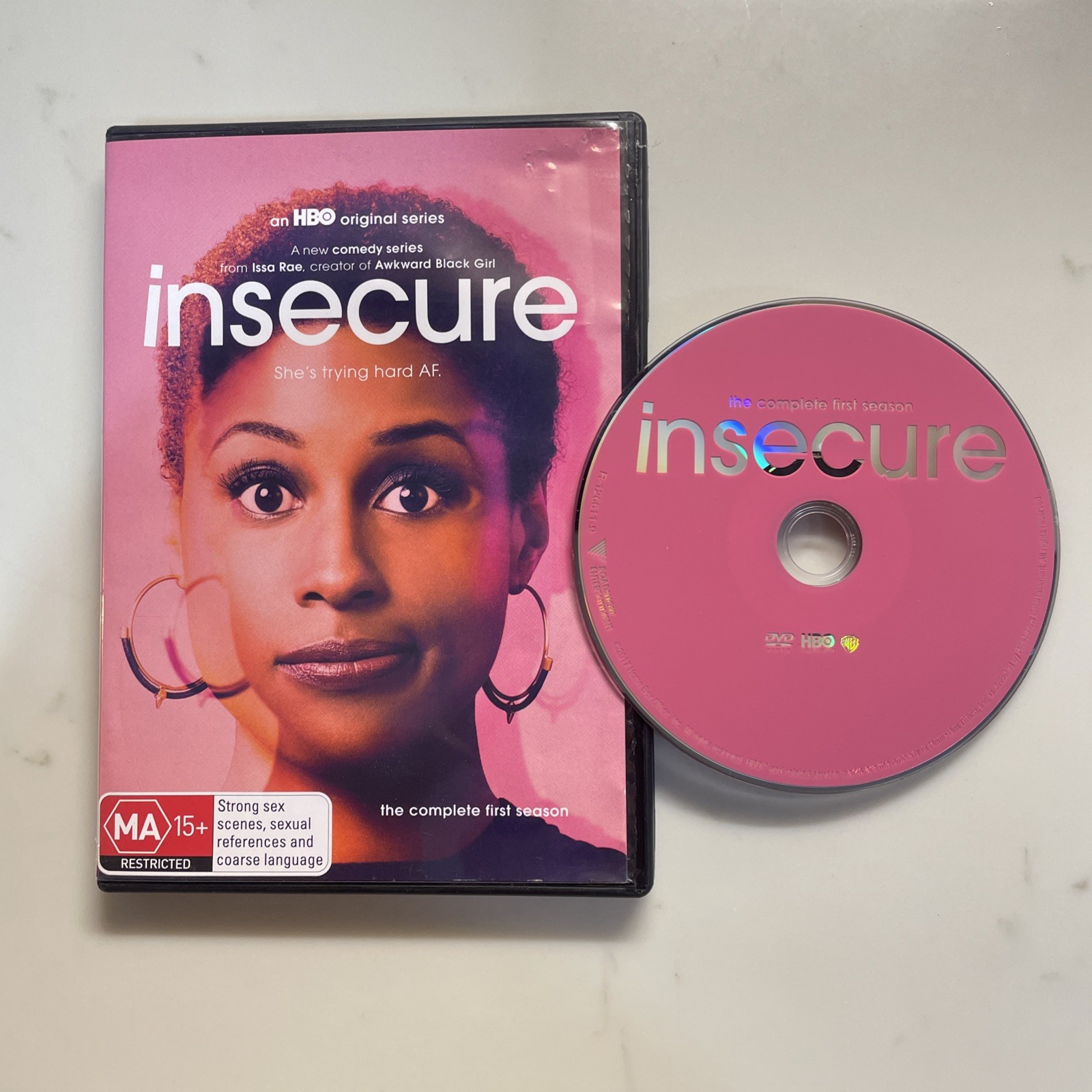 Insecure: The Complete First Season DVD (2017) Issa Rae Region 4 But Plays In Uk