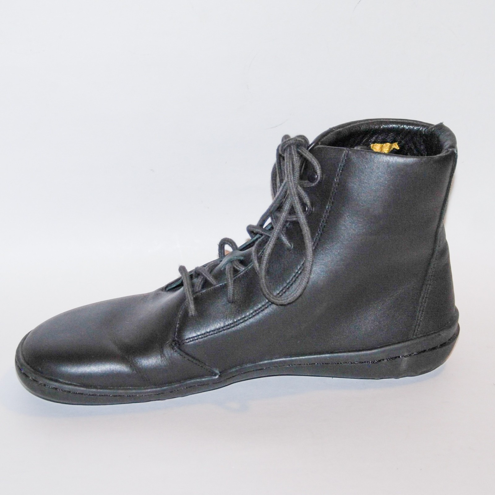 Vivobarefoot Women's sz 38 Black Lace Up Minimalist Bareboot Boots Gobi Scott Hi image 3