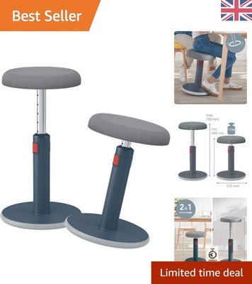 Leichter und ergonomischer Wackelhocker - trägt 110 kg mit rutschfester Basis