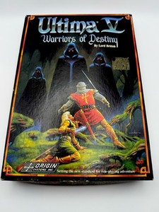 ULTIMA V 5 WARRIORS OF DESTINY FM TOWNS MARTY JAPAN IMPORT COMPLETE IN BOX