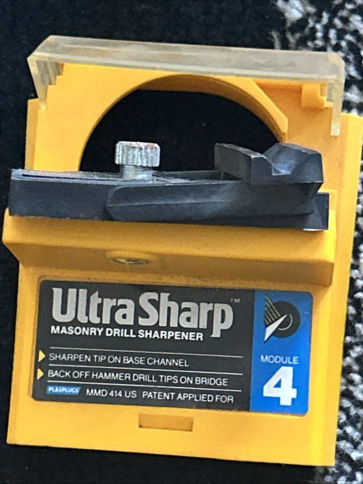 PLASPLUGS Drill Bit Sharpener w/ Assorted Guides - - Image 3 of 4