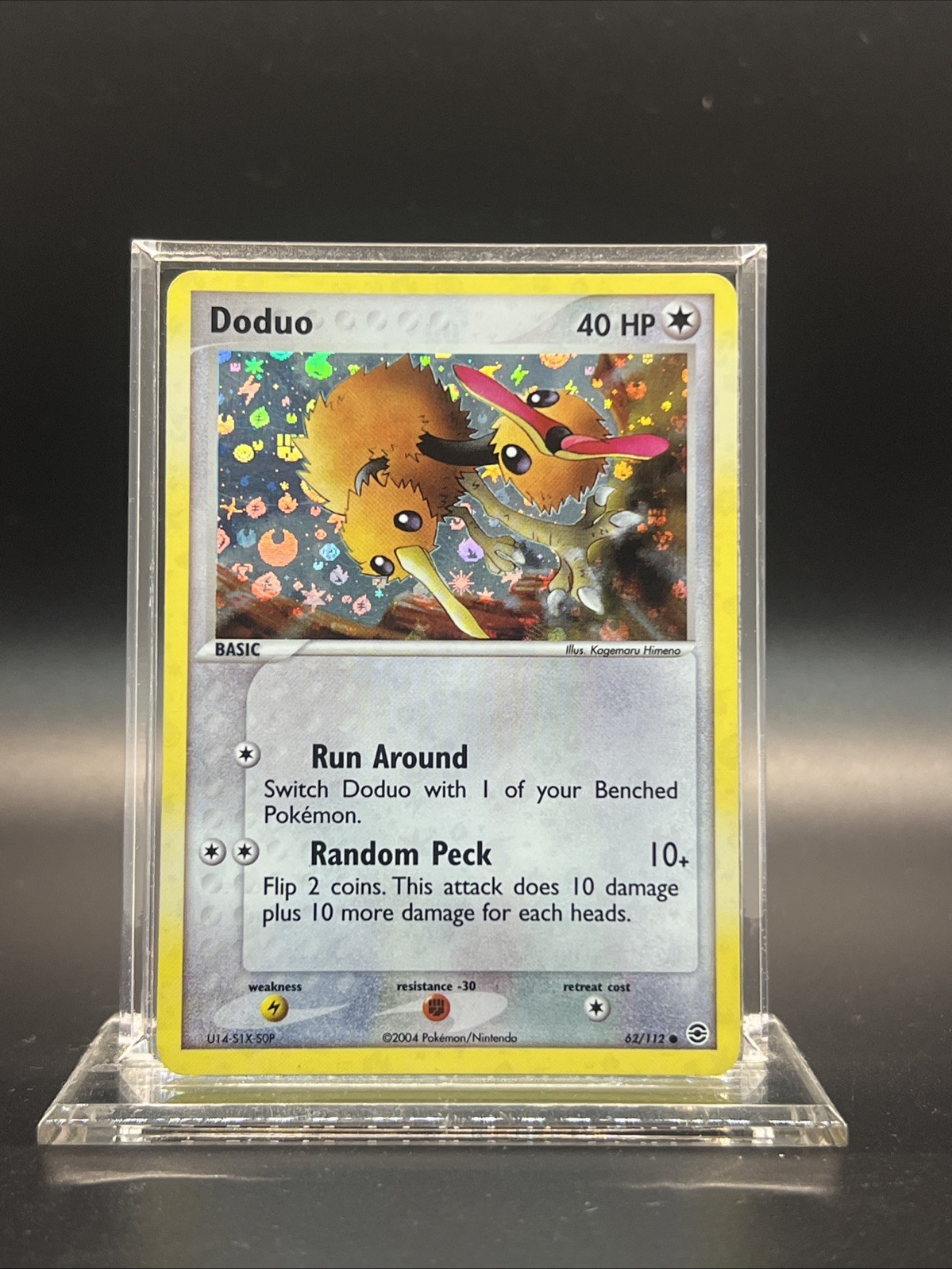 Doduo 62/112 – FireRed & LeafGreen – Holo – Light Play - Pokemon