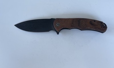 Civivi Praxis Flipper Knife Liner Lock Cuibourtia Wood Handle, Fast Shipping!!!