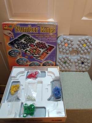 Complete 2012 Orda Number Rings Board Game - Complete, Worn Box, See Pics/Notes