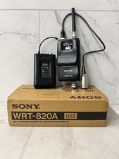 Sony WRT-820 UHF Transmitter WRR-810 and Synthesized Tuner WRR-810 PO1017882 