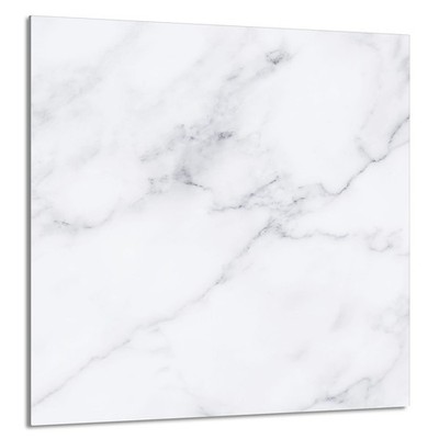 GLASPLATTE FÜR KÜCHE 60x65 Marmor