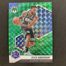 Kyle Anderson 2020-21 Panini Mosaic Green Mosaic Prizm #117 Memphis Grizzlies