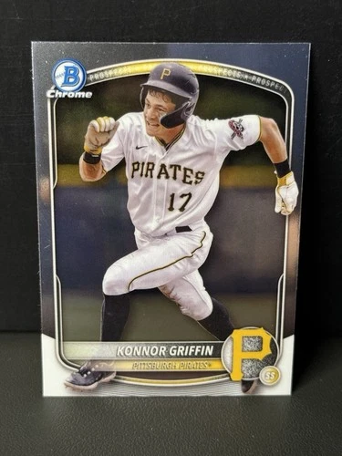 Konnor Griffin Bowman Chrome - 2025 Bowman Baseball - Pittsburgh Pirates