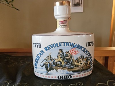 1976 Early Times Bicentennial Ohio Decanter