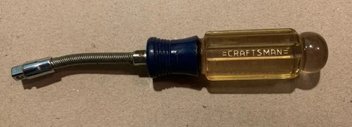 Craftsman 1/4” Drive Flex Spinner Socket Driver V Series 6.5” USA