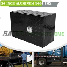 36"X16"X24" Pickup Truck w/ Barn Door Bed Tool Box Underbody Storage + Lock