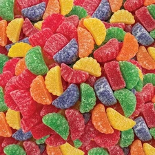 Fruit Slices 2 Pound Bulk Pack (About 65 Count) Jelly Candy - Assorted Flavour