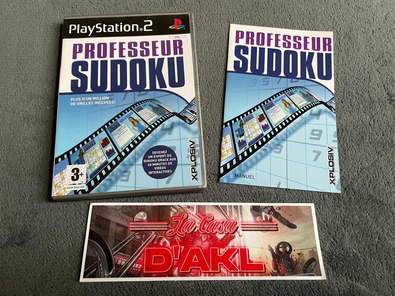 Professeur Sudoku complet sur Playstation 2 PS2 - FR TTBE