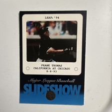 1994 Leaf Slideshow Insert Frank Thomas #SS-2 Chicago White Sox Baseball MLB