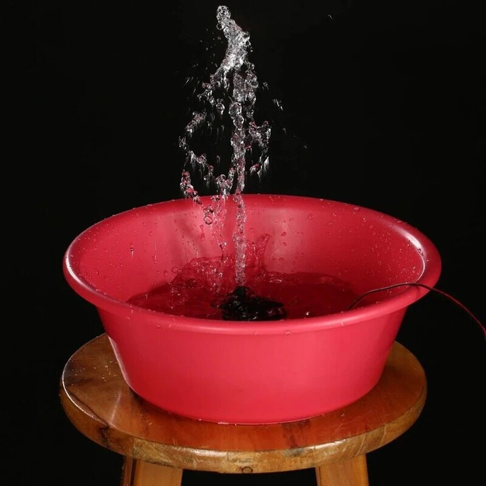 Mini WasserpumpeTauchpumpeBrunnenpumpe Salz Teich Wasser Pumpen Aquarium - Bild 3 von 4