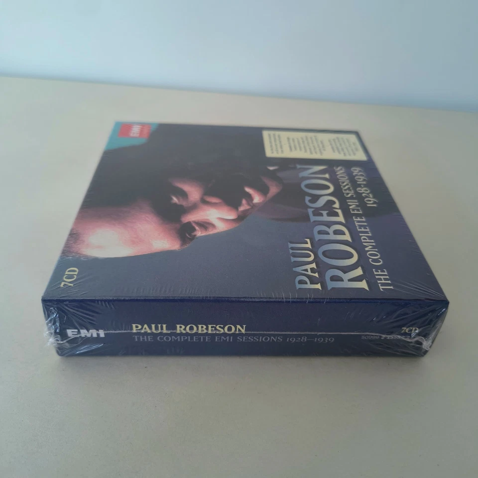 Paul Robeson : The Complete Emi Sessions 1928 - 1939 CD 7 discs - New & Sealed - Imagem 4 de 4