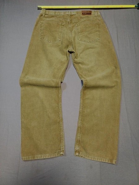 Men Marks & Spencer Jeans Grey Velvet 34 / L / 50