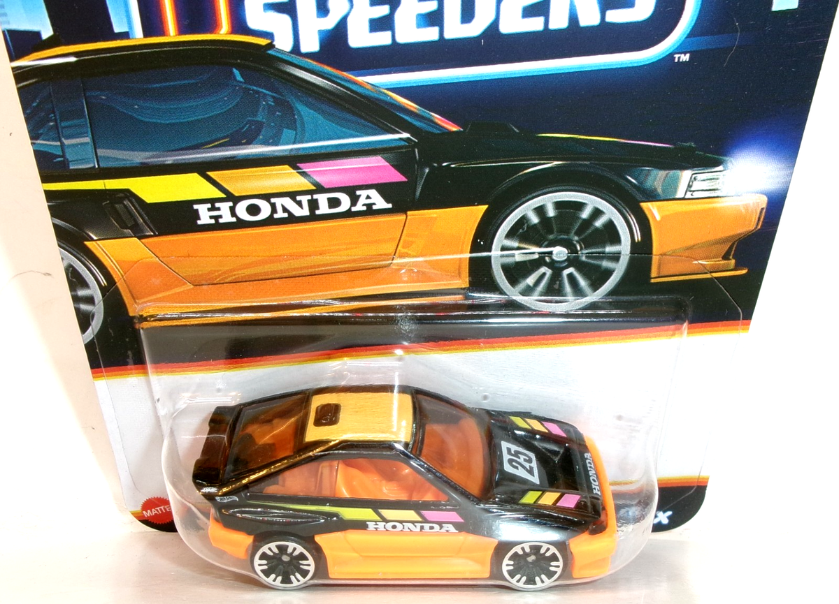 2026 HOT WHEELS 1:64 HW NEON SPEEDERS SERIES 7:8 BLACK '85 HONDA