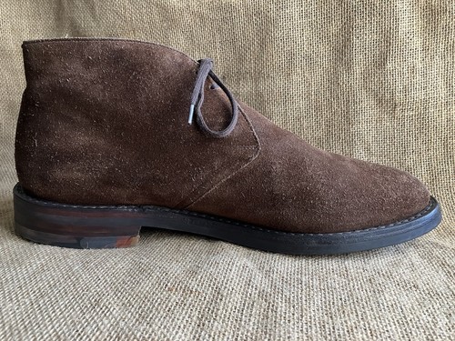 Church's RYDER 3 Men's Brown Suede Chukka Boots Size UK 7.5 G || US 8.5 - Picture 6 of 11