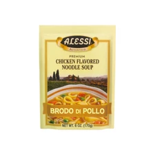 Alessi Brodo di Pollo Chicken Flavored Noodle Soup