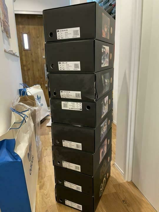 Adidas Dragon Ball Z shoes 8 types with box Son Goku Majin
