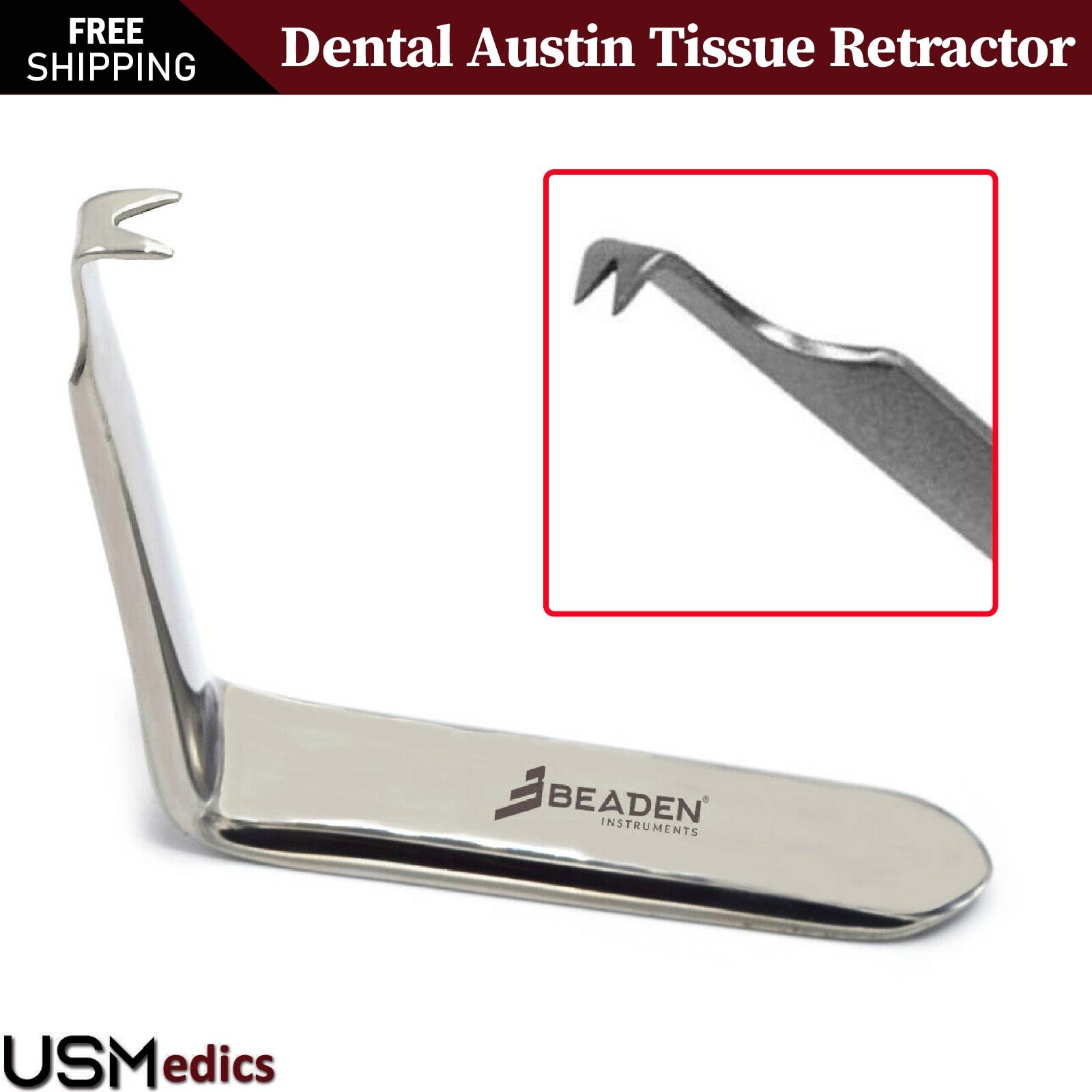 Dental Lab Austin Tissue Retractor Lip & Cheek Surgical Instruments NEW