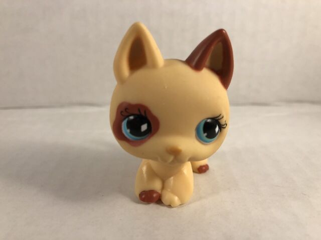 Littlest Pet Shop #744 Tan And Brown German Shephred Dog LPS | eBay