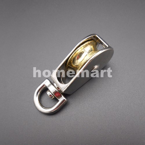 43 mm 58 mm 86 mm Schwenkrolle Hängescheibe Takelage Single Double Universal Rad - Bild 14 von 17