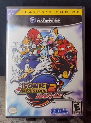 Sonic Adventure 2: Battle (Nintendo GameCube, 2002) – Manual included, Tested