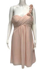 BILL LEVKOFF women's bridesmaid formal dress style 328 petal pink size 10