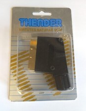 THENDER 16-005 CONNETTORE SCART PLUG 21 CONTATTI USCITA CAVO 45° PLACCATO ORO