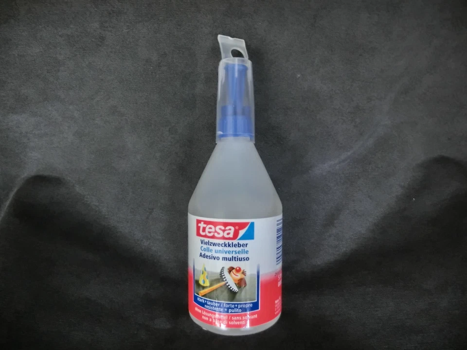(100gr=4,95€) tesa VIELZWECK-KLEBER Klebe- Tube- Flasche 200gr. Nr. 57065 WS