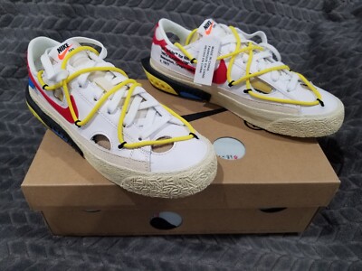 Nike Blazer Low x Off-White University Red DH7863-100 SZ 11 Nike Blazer Low Off-White University Red | New | DH7863-100  main image 2