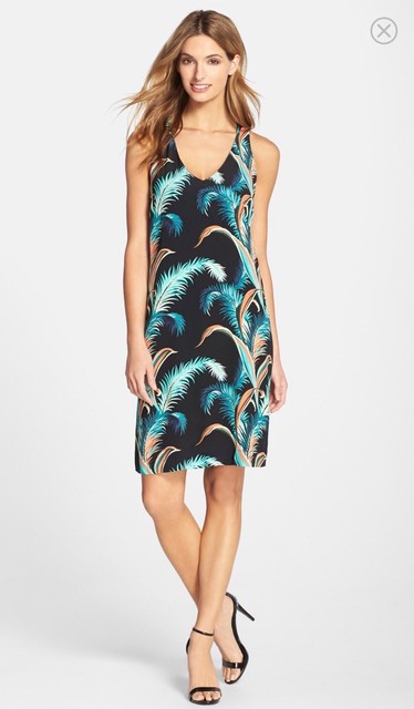 racerback shift dress