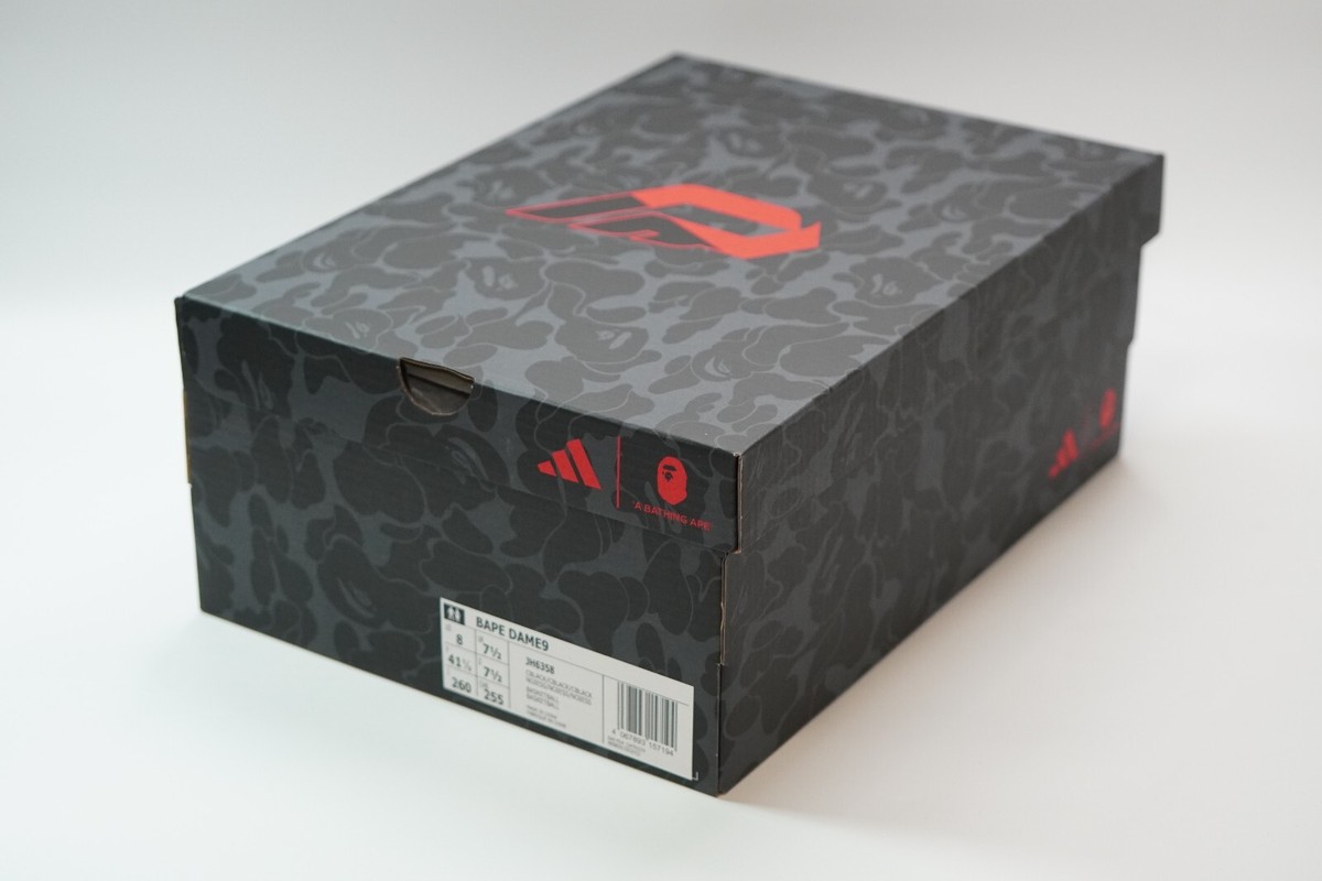 A BATHING APE® x adidas DAMIAN LILLARD DAME 9 BAPE® CAMO green US