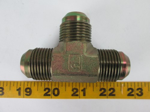 Original Parker Hannifin Hydraulikbeschlag 12 JTX-S Union T-Shirt Triple-Lok 37° S - Bild 2 von 8