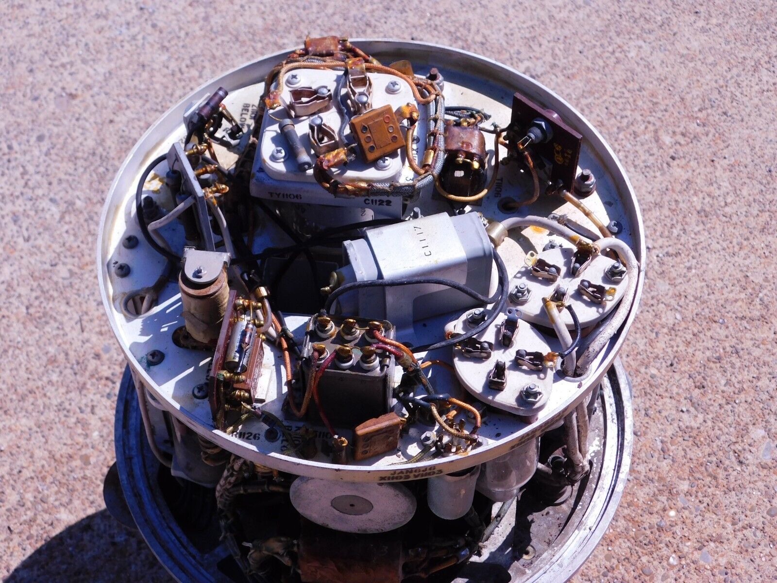 Vintage CROSLEY MD-5 MD-113 Radar RF Head Boeing B-47 Stratojet Tail Gun