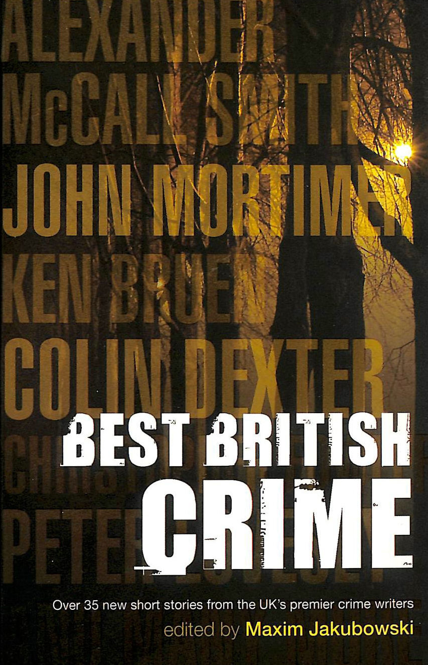 The Mammoth Book of Best British Crime by Jakubowski, Maxim