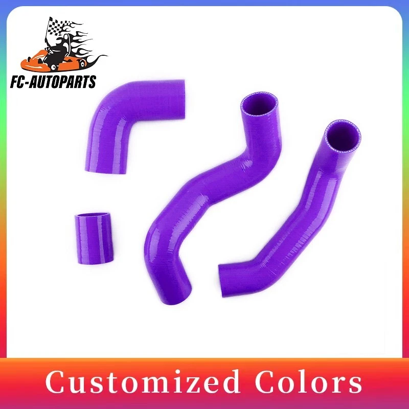 Синий силиконовый шланг радиатора комплект подходит 1999-2004 LAND ROVER FREELANDER TD4 Turbo - Изображение 3 из 4