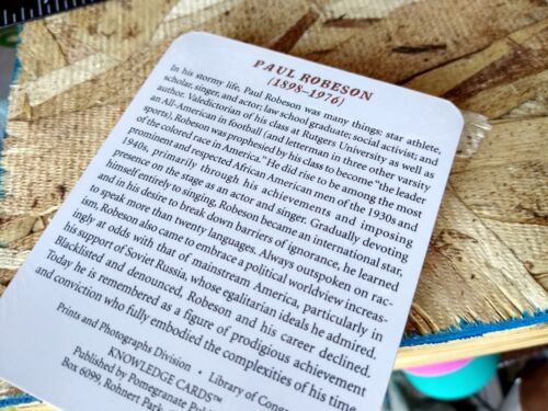 GREAT AFRICAN AMERICANS KNOWLEDGE CARDS By Pomegranate **BRAND NEW** - Picture 13 of 13