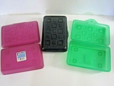 Sterilite Pencil Case Organizer Holder 8 3/8 X 5 5/8 X 2 1/8 inch New