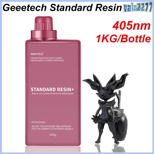 Geeetech Standard Resin Schwarz 405nm UV Photopolymer Resin Für Resin 3D Drucker