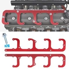 1 SET RED Ignition Spark Plug Coil Bracket  compatible with LS1 D580 coils only