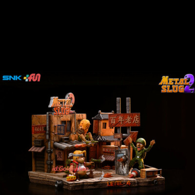 Krazy Art Studios Fighting Chinatown Resin Model Metal Slug 2