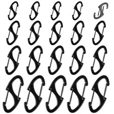 Zipper Clips Anti Theft, 20 Pcs Zipper Pull Locks for Backpacks, Double-Sided...
