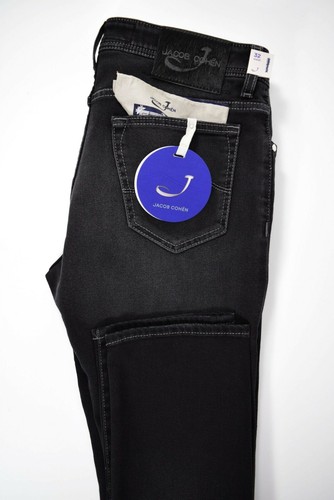 JACOB COHEN J688 comfort 5 tasche DENIM JEANS uomo PANTALONE nero A/I  2019/'20 | eBay
